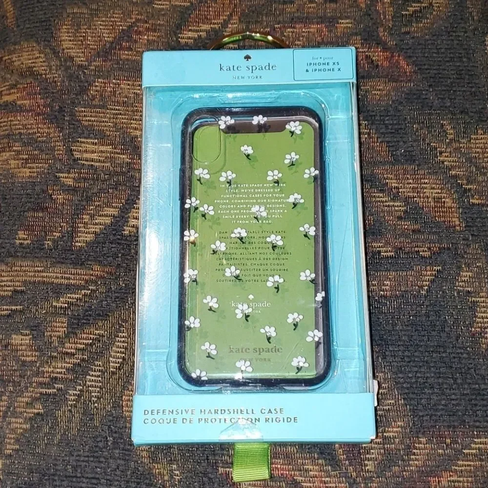 Kate Spade Defensive Hardshell case Iphone XS & X